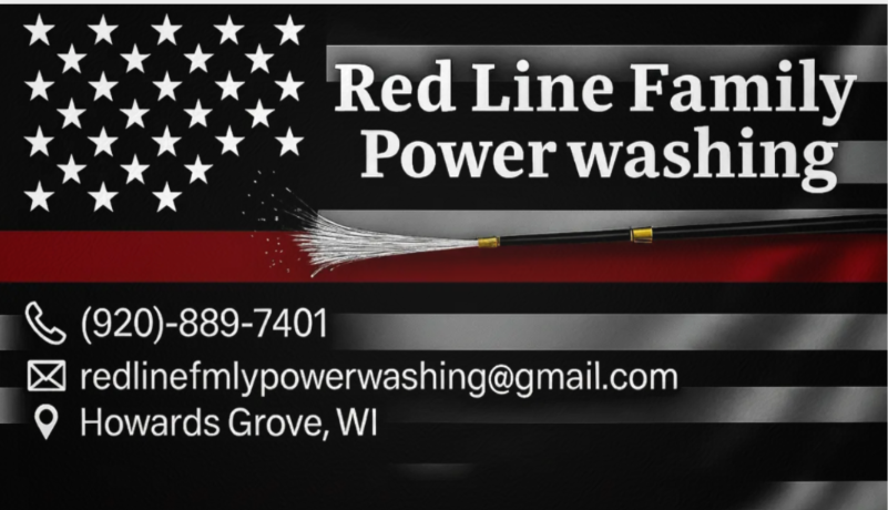 Redline Family Power Washing project work